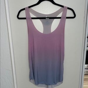 Stelari Purple and Blue Ombre Tank Top | M/L